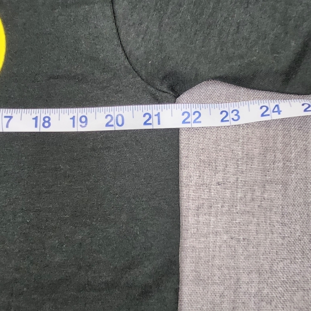 Batman × Fruit Of The Loom Made In USA Single Stitch Black Logo Tee Shirt Large - Picture 6 of 7